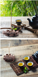 Lotus incense holder